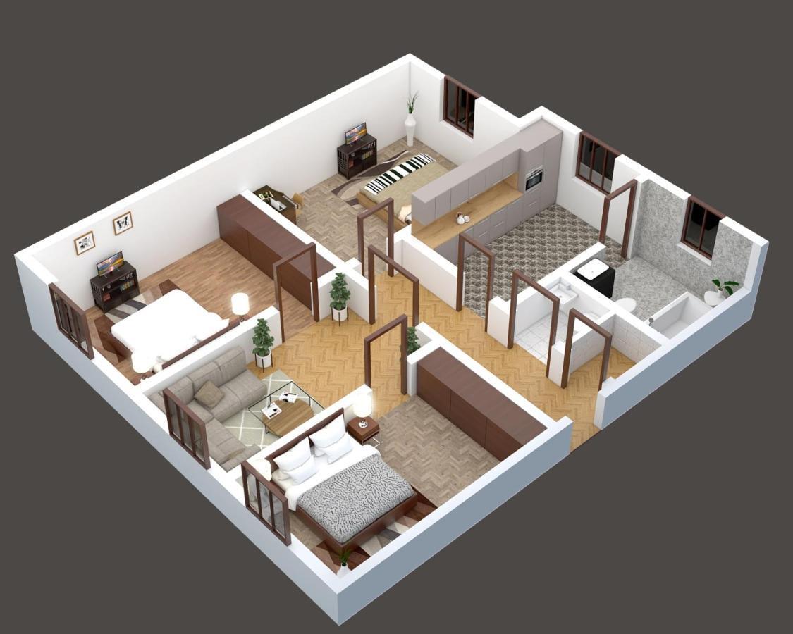 Contemporary City Apartment - By Nahuen Suites غراتس المظهر الخارجي الصورة